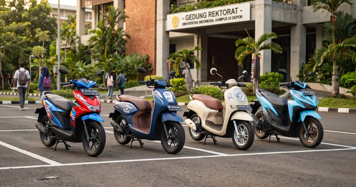Rekomendasi Motor Honda untuk Mahasiswa di Jakarta